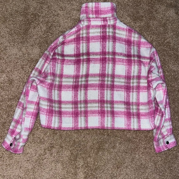 Zara Cropped Plaid Jacket - Picture 3 of 3
